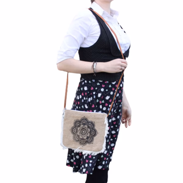 Fab Fringe Veske - Mandela Print - Bilde 5