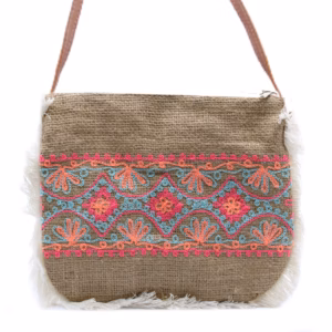 Fab Fringe Bag - Broderi med Sommermønster