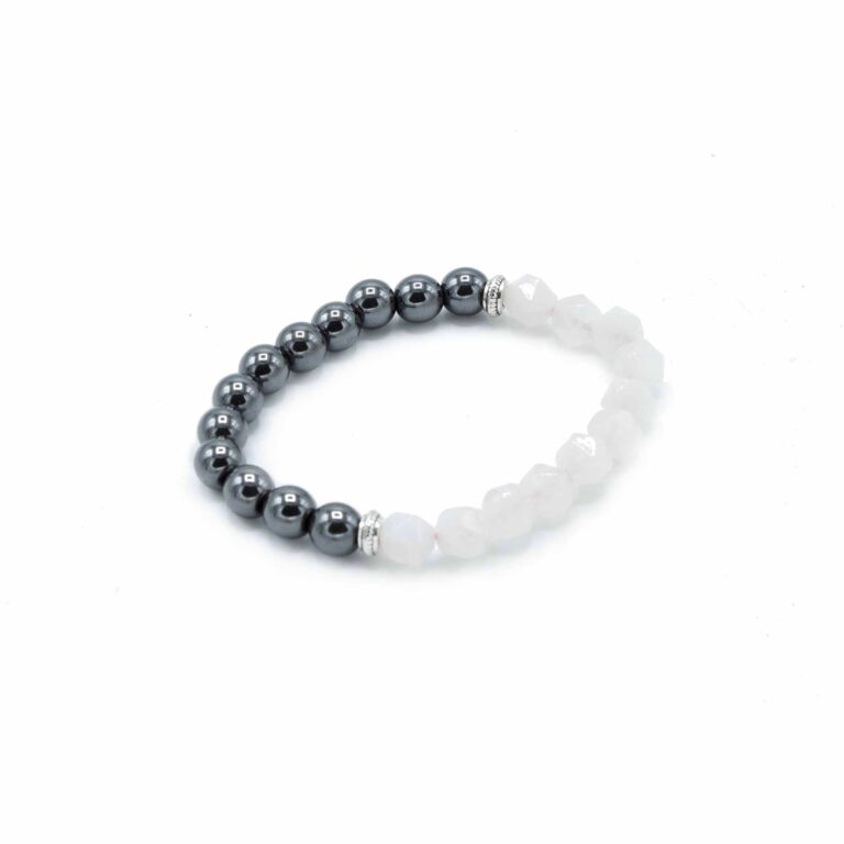 Faceted-Gemstone-Bracelet-Magnetc-Rose-Quatz