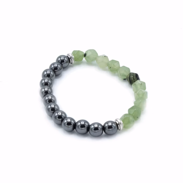 Armbånd med Fasetterte Edelstener - Magnetisk Jade - Bilde 2