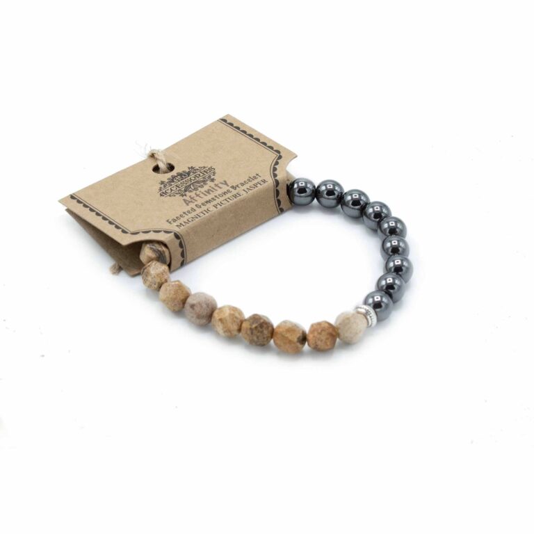 Faceted-Gemstone-Bracelet-Magnetic-Picture-Jasper