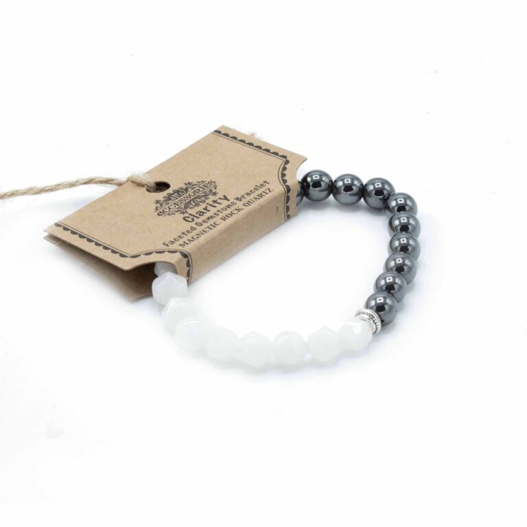 Faceted-Gemstone-Bracelet-Magnetic-Rock-Quartz