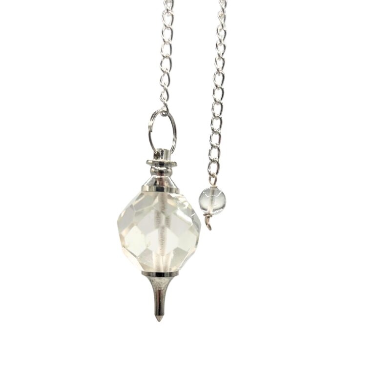 Faceted-Gemstone-Pendulum-Rock-Quartz