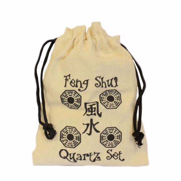 Fengshui Quatra-Set Naturlig Kvarts - Bilde 2