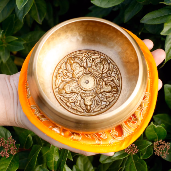 Fem Buddha Syngeskåler 10cm (Min 400Gm) - Bilde 5
