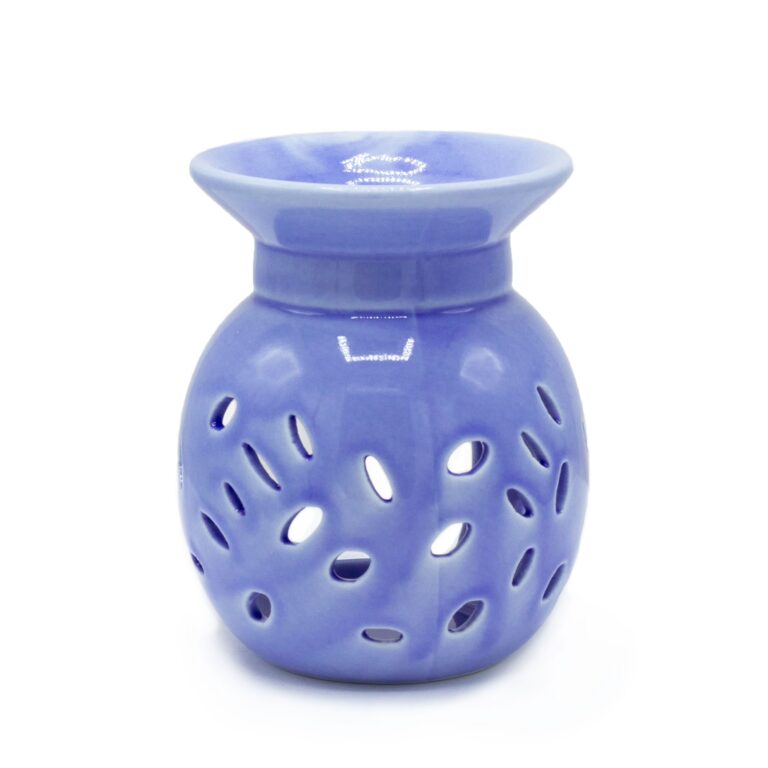 Floral-Oil-Burner-Lavender