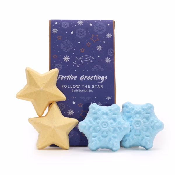 Follow The Star Christmas Badebombe Gavepakke