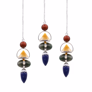 Four Elements Gemstone Pendulum - Mixed Gemstones