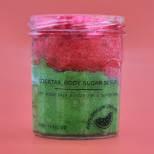 Doftande Sockerpeeling för Kroppen - Vattenmelon Daiquiri 300g