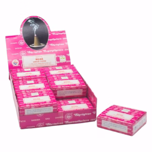 Fresh Rose Dhoop Cones