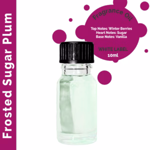 Frosted Sugar Plum Duftolje 10ml - Uten Etikett