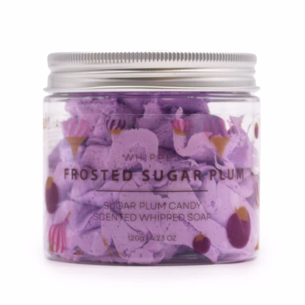 Frosted Sugar Plum Whipped Cream-Såpe 120 G