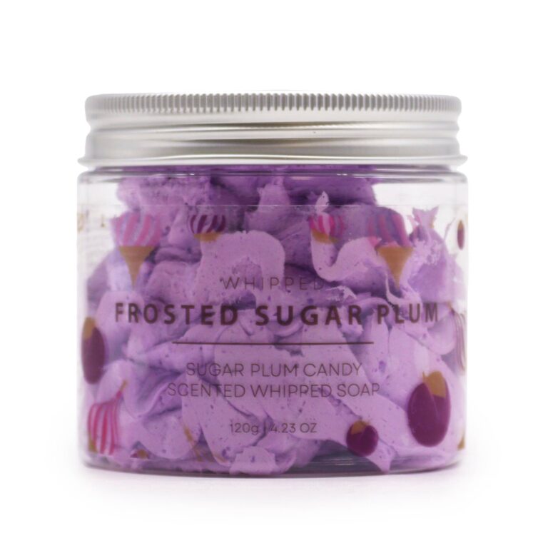 Frosted-Sugar-Plum-Whipped-Cream-Soap-120G