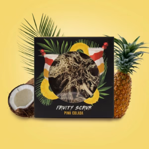 Fruchtige Peelingseife am Seil - Pinacolada