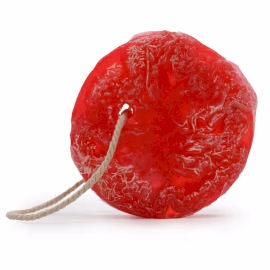 Fruity Scrub Soap on a Rope - Strawberry & Guava WL