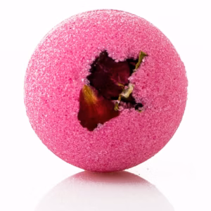 Boule de Bain Funky 125g - Rose Rouge