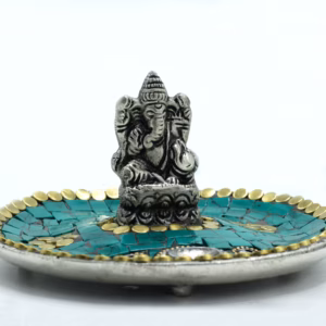 Porte - Encens & Cônes Tibétain Assiette Ganesh