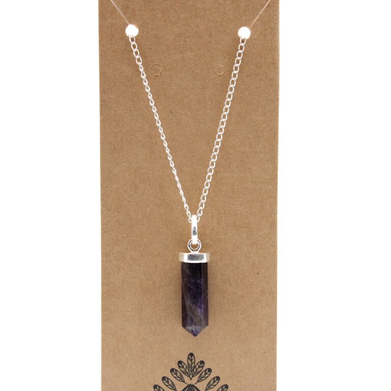 Gemstone-Classic-Point-Pendant-Amethyst