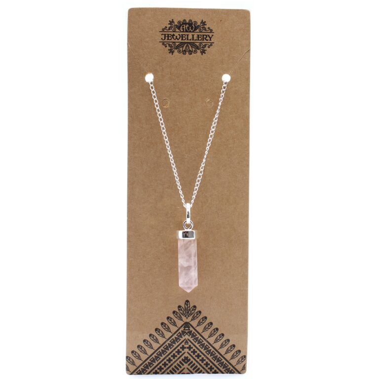 Gemstone-Classic-Point-Pendant-Rose-Quartz