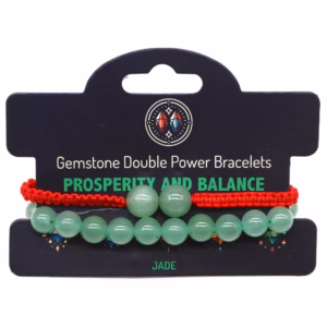 Armbånd Double Power - Jade