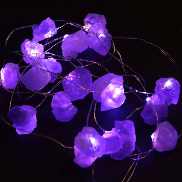 Gemstone Enchantment Lights - Ametyst - Bilde 8