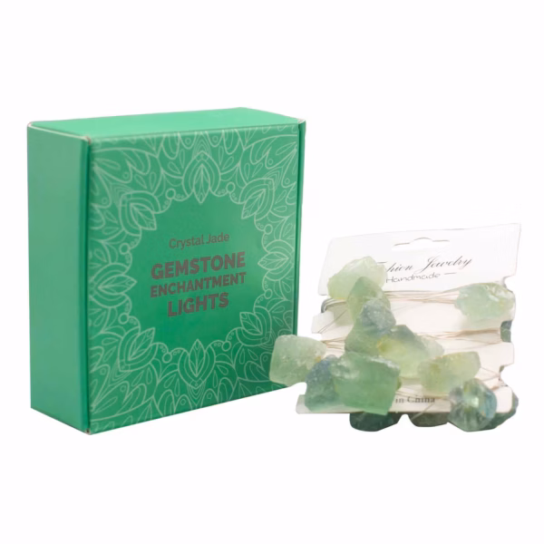 Natuurlijke Edelsteen Decoratieve Slingers  - Kristal Jade