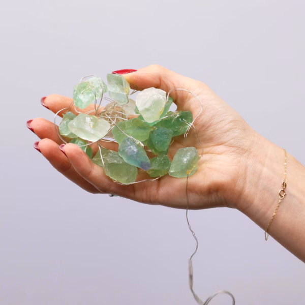 Natuurlijke Edelsteen Decoratieve Slingers  - Kristal Jade - Afbeelding 9