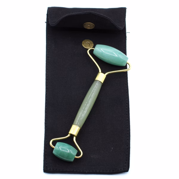 Ansiktsrulle av Ädelsten - Jade - Bild 5