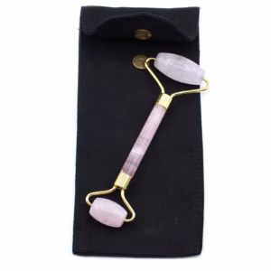 Edelstein - Gesichts Roller - Rosenquartz