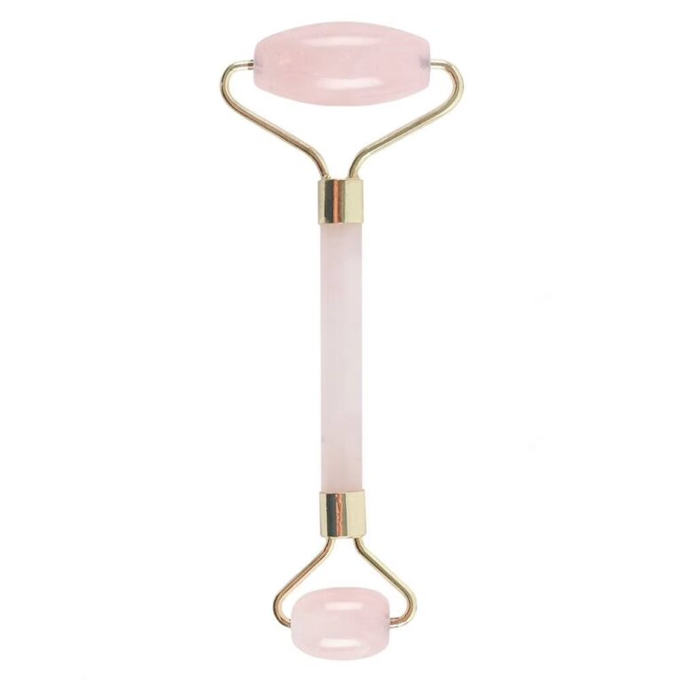 Gemstone-Face-Roller-Rose-Quartz