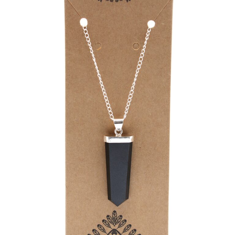 Gemstone-Flat-Pencil-Pendant-Black-Agate