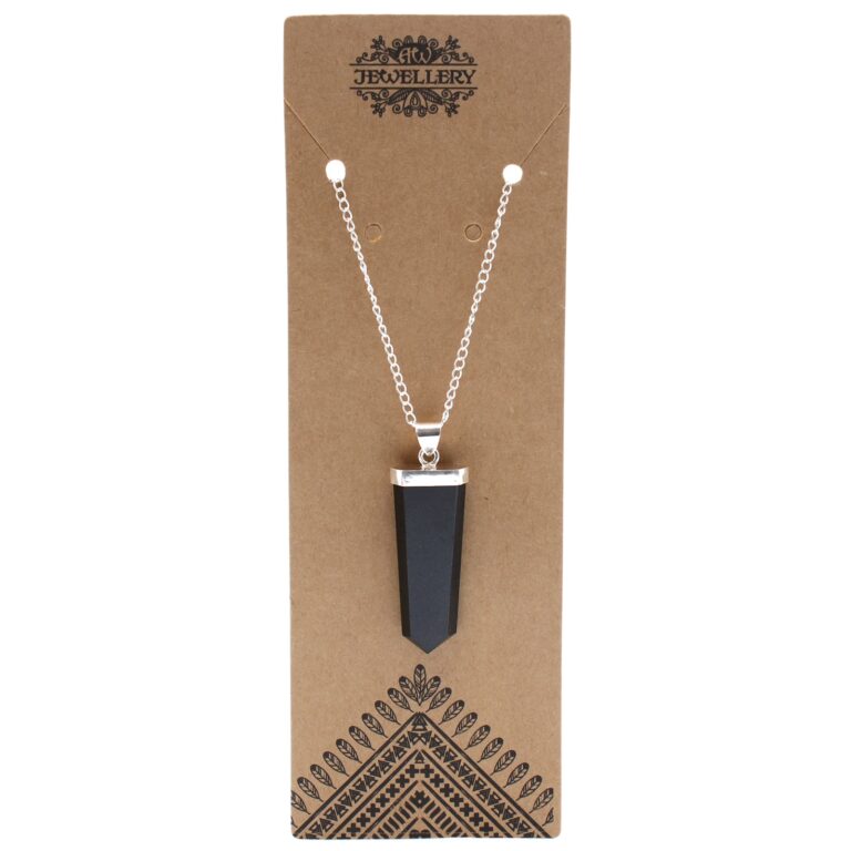 Gemstone-Flat-Pencil-Pendant-Black-Agate