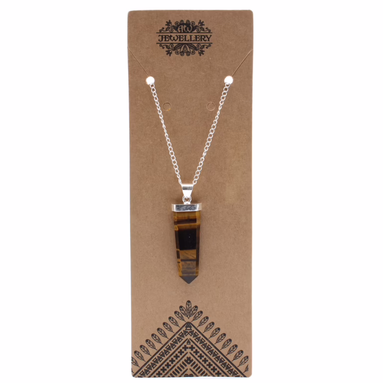 Gemstone-Flat-Pencil-Pendant-Tiger-Eye