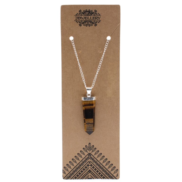 Gemstone-Flat-Pencil-Pendant-Tiger-Eye