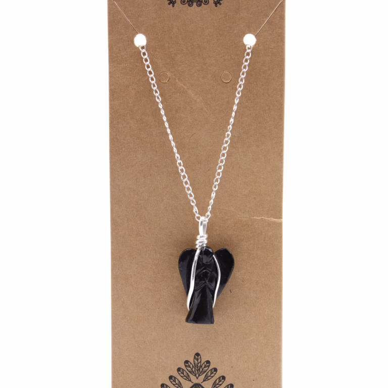 Gemstone-Guardian-Angel-Pendant-Black-Agate