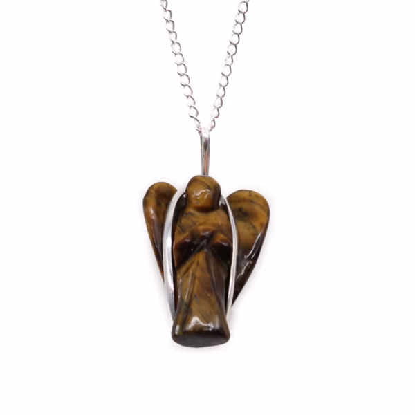 Edelsteen Beschermengel Hanger - Tiger Eye - Afbeelding 6