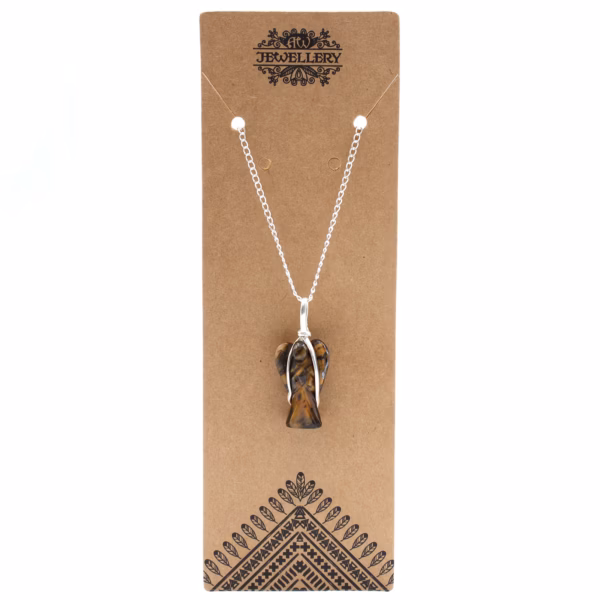 Edelsteen Beschermengel Hanger - Tiger Eye