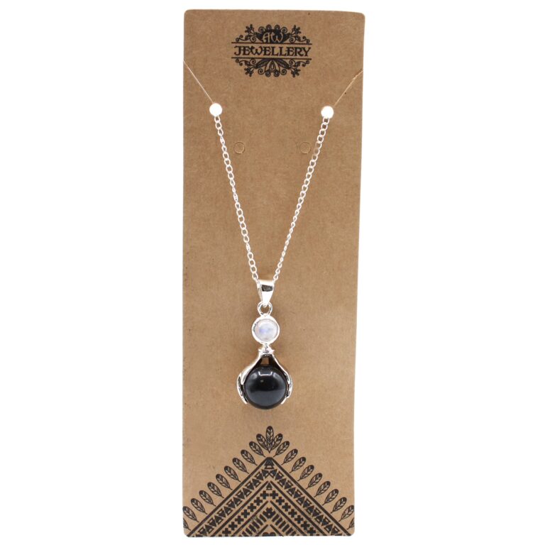 Gemstone-Healing-Hands-Pendant-Black-Agate