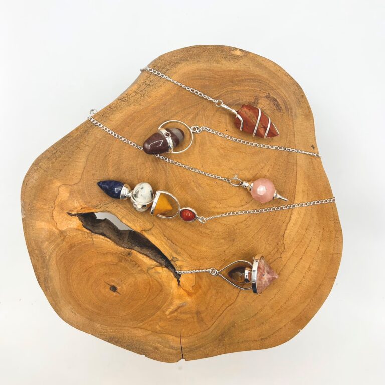 Gemstone-Lantern-of-Life-Pendulum-Sunstone-Tigereye