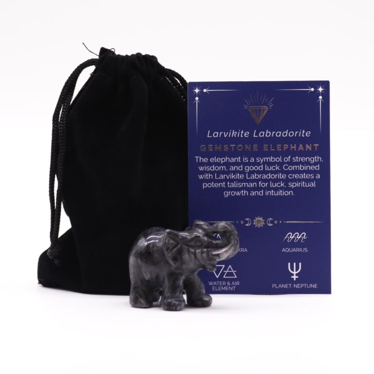 Gemstone-Lucky-Elephant-Larvikite-Labradorite-50x35x25mm