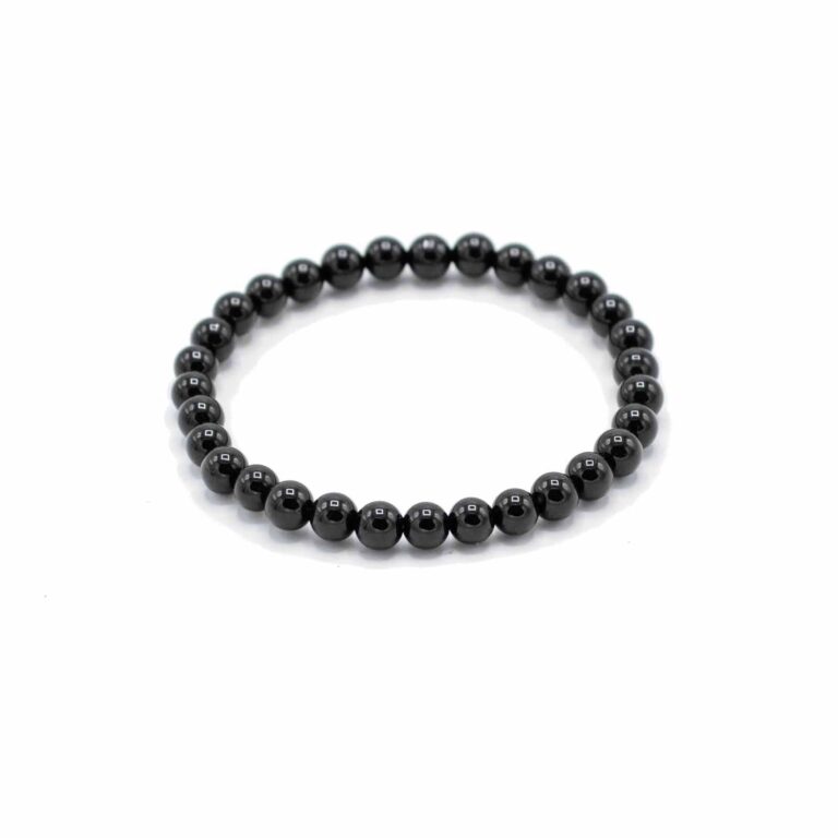 Gemstone-Manifestation-Bracelet-Black-Agate-Protection