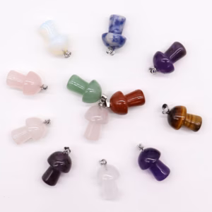 Soppanheng Av Edelsten (12 Assorterte) 20x15mm