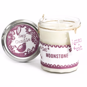 Cadeaubox - Maansteen - Kaars + Provence & Thee en Rozen - Bruis
