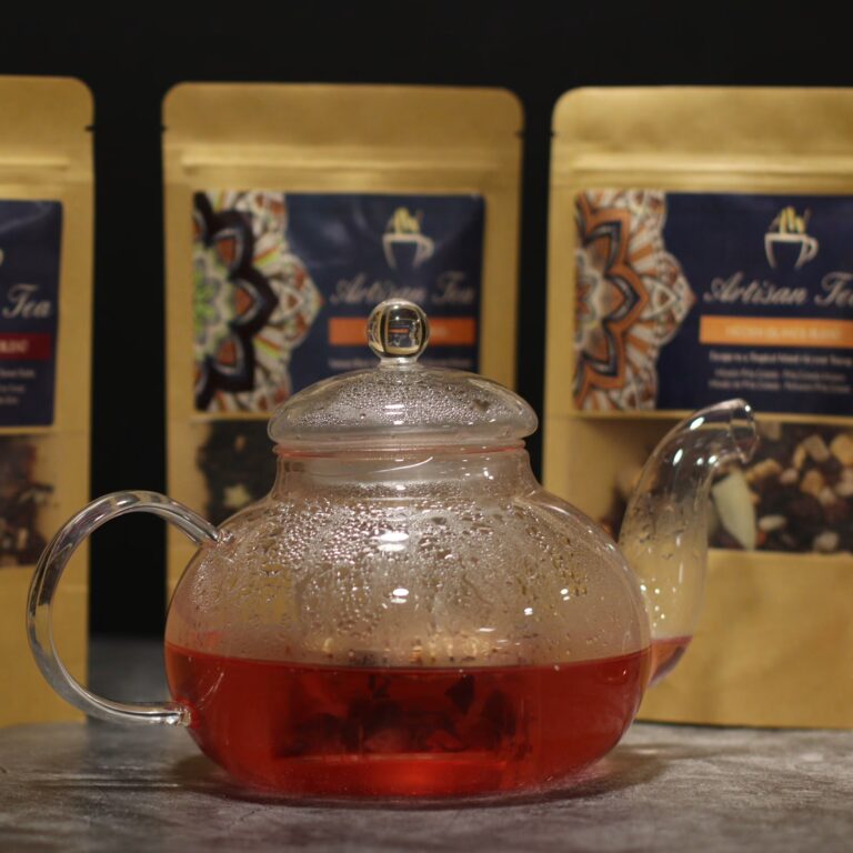 Glass-Infuser-Teapot-Round-Pearl-400ml