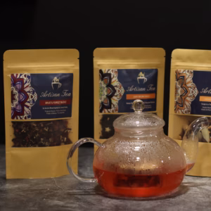 Tekanne av Glass - Rund Perle - 800ml
