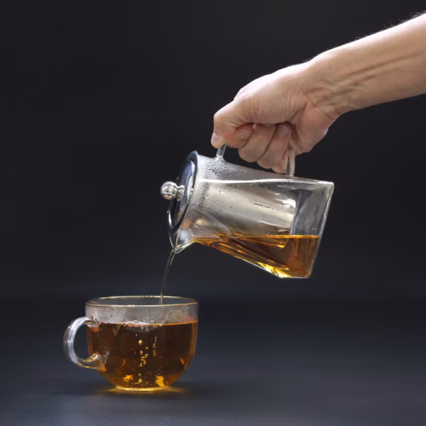 Tekanne I Glass - Tårnform - 350ml - Bilde 3