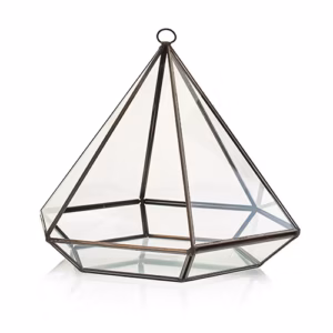 Glass Terrarium - Diamant Stor