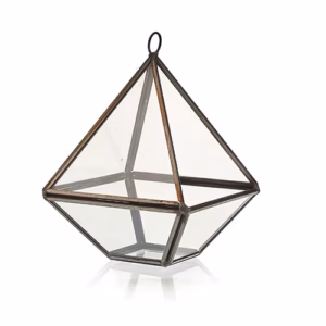 Glass Terrarium - Diamant Liten