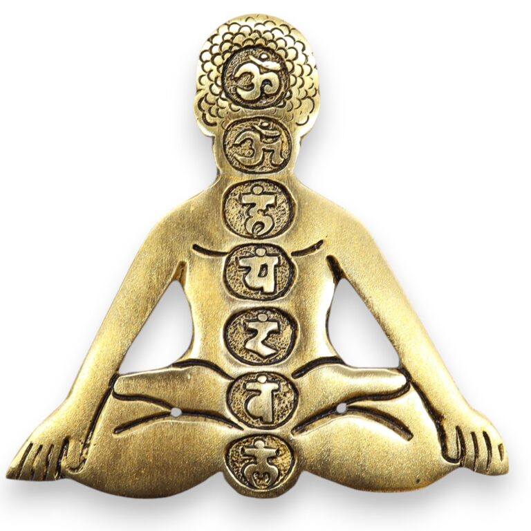 Gold-Aluminum-Seven-Chakra-Yoga-Incense-Holder-12x12cm