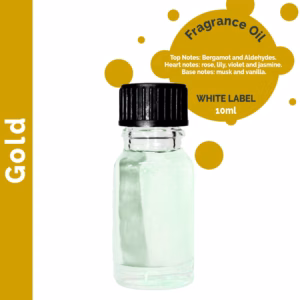 10ml Gold - Duftöl (Ohne Etikett)